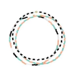 NEW Gorjana Gigi Stripe Bracelet Trio Palm Desert